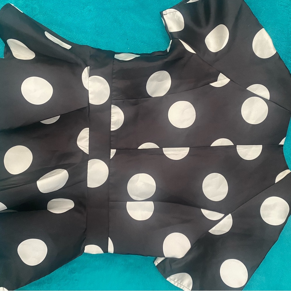 NWOT Peplum top